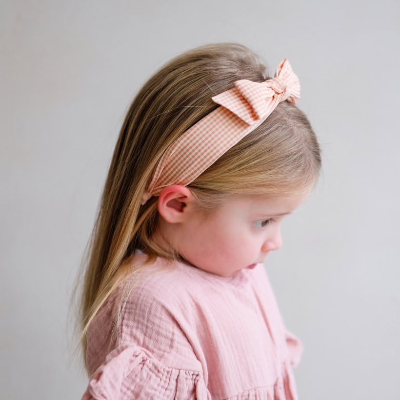 Bandolete | PEACH GINGHAM