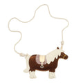 Mala Shetland Pony Brown Mimi&Lula - fundo branco