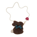 Mala Winter Bunny Brown Mimi&Lula - fundo branco
