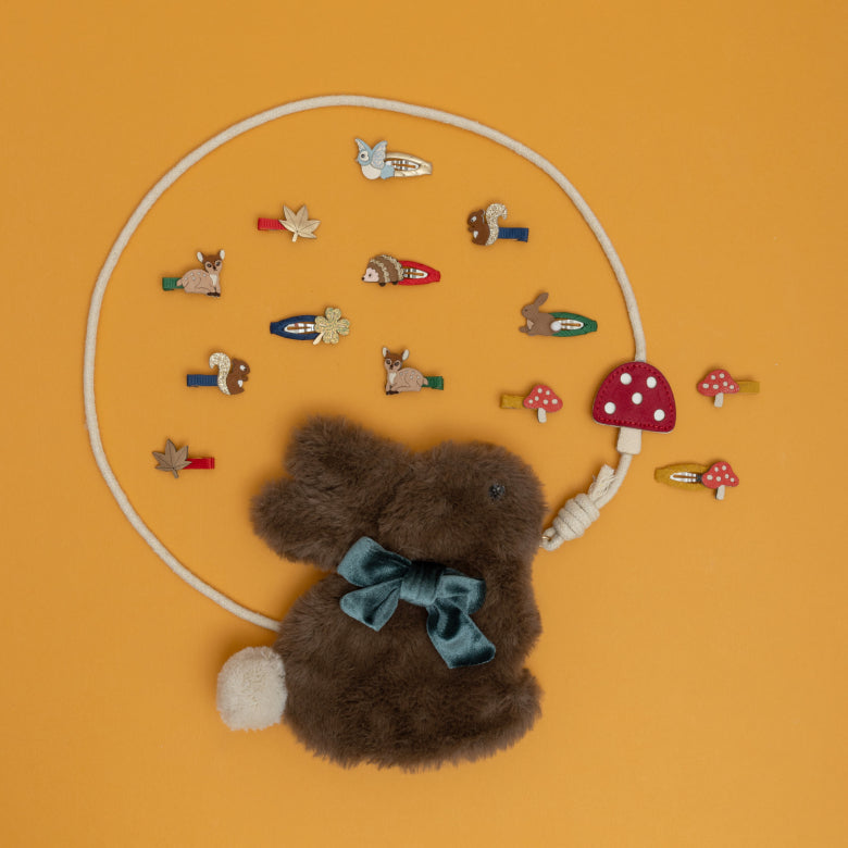 Mala Winter Bunny - detalhe