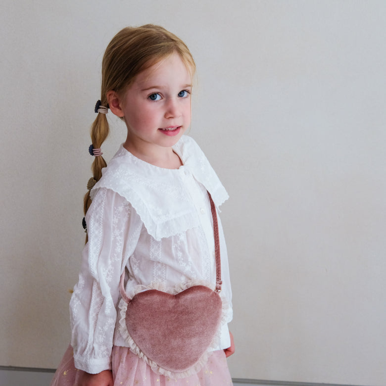 Mala Tulle Velvet Heart - a ser usada