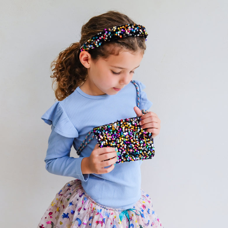 Bandolete Dazzle Sequin - a ser usada