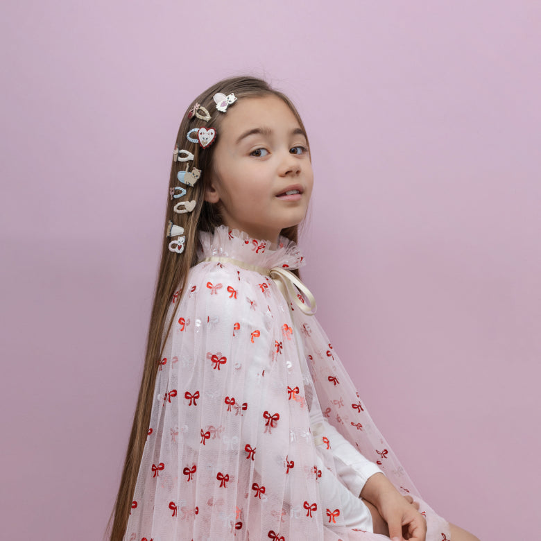 Pack 5 Mini Ganchos Kittybow - detalhe