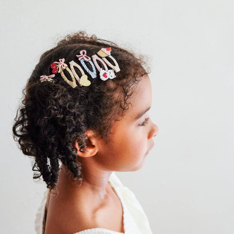 Pack 5 Mini Ganchos Kittybow - a ser usado