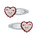 Pack 2 Ganchos Scalloped Kitty Blue Mimi&Lula - fundo branco