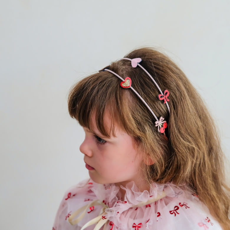 Bandolete Dupla Fancy Cherries - detalhe