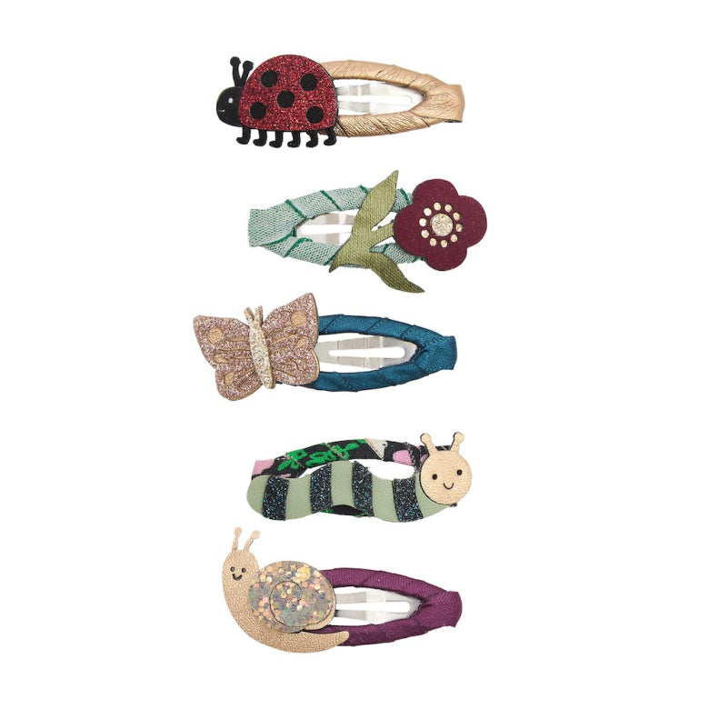 Pack 5 Mini Ganchos Winter Mini Beasts Multi Mimi&Lula - fundo branco