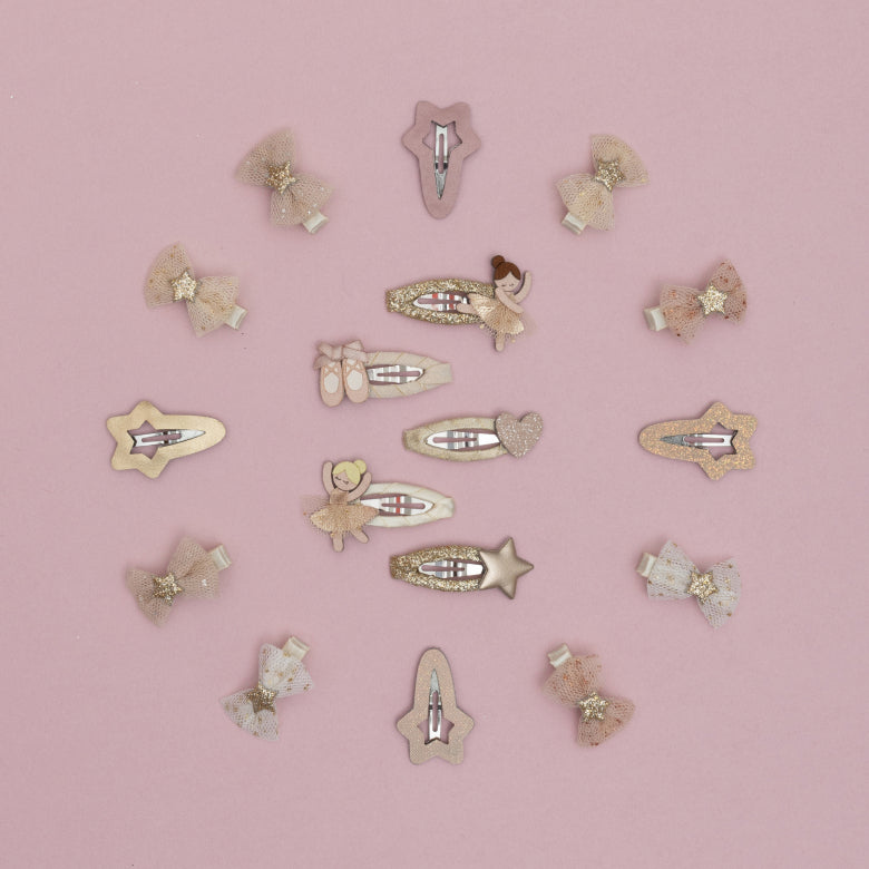 Pack 5 Mini Ganchos Ballerina - detalhe