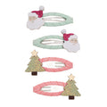 Pack 4 Ganchos Santa and Christmas Tree Multi Mimi&Lula - fundo branco