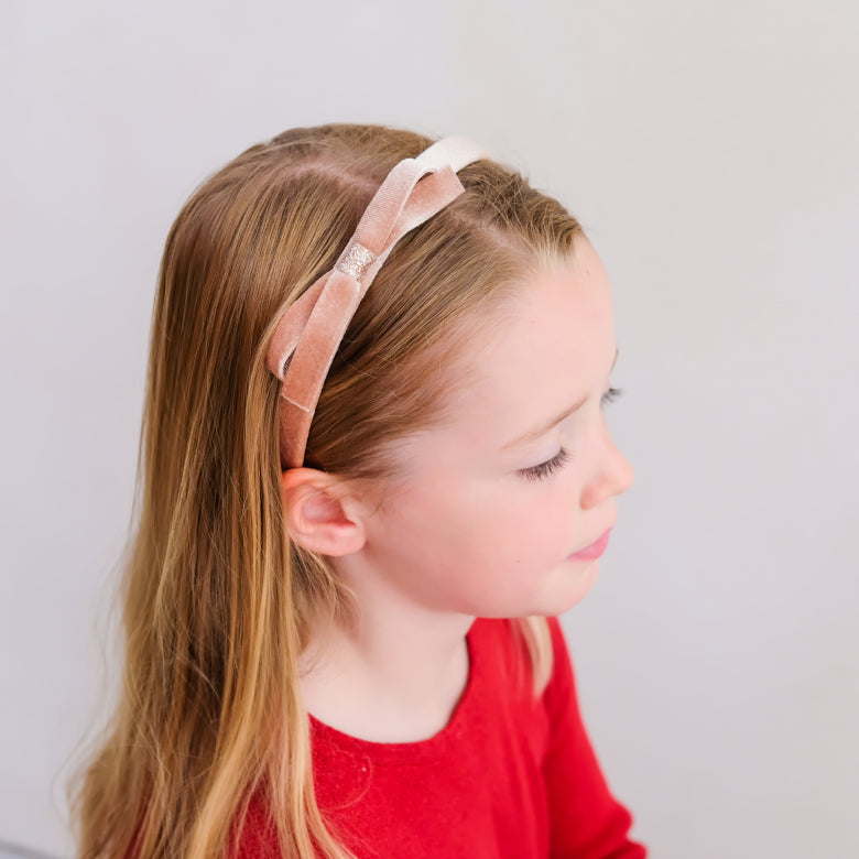 Bandolete Violet Bow Pink - detalhe