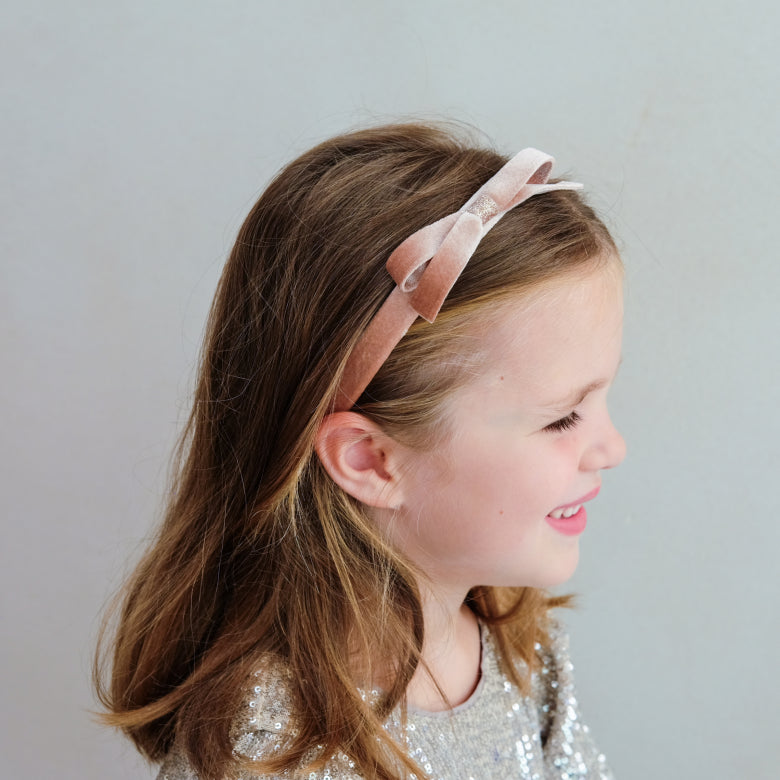 Bandolete Violet Bow Pink - a ser usada