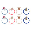 Pack 8 Mini Elásticos Christmas Multi Mimi&Lula - fundo branco