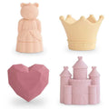Conjunto de Brinquedos para Banho | Princesas | Solid Multi