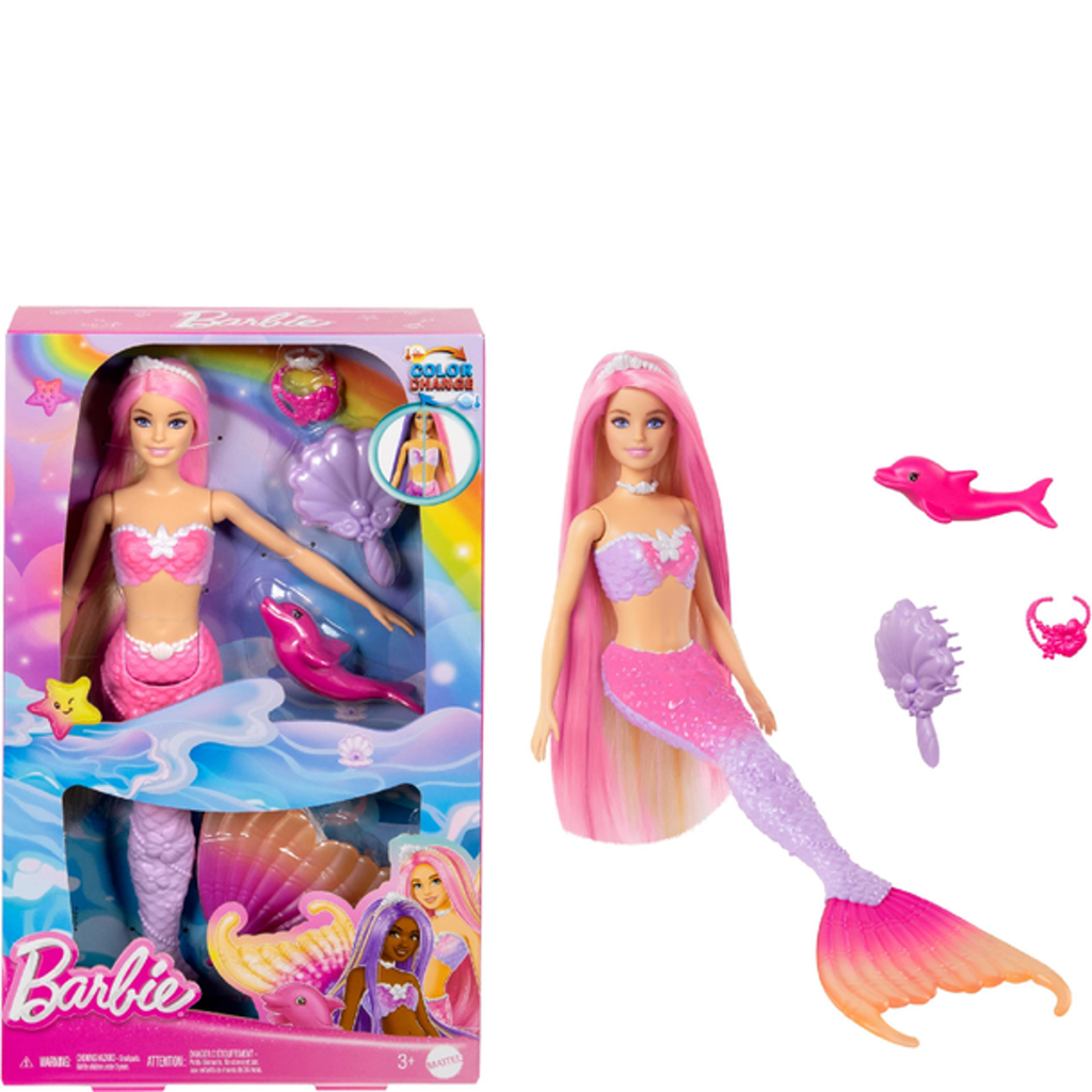 Barbie | Sereia Muda de Cor | Malibu