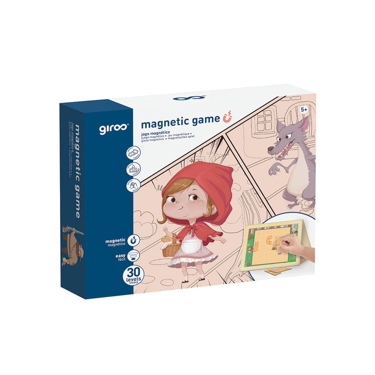 Jogo Magnético | Capuchinho Vermelho | 30 Peças
