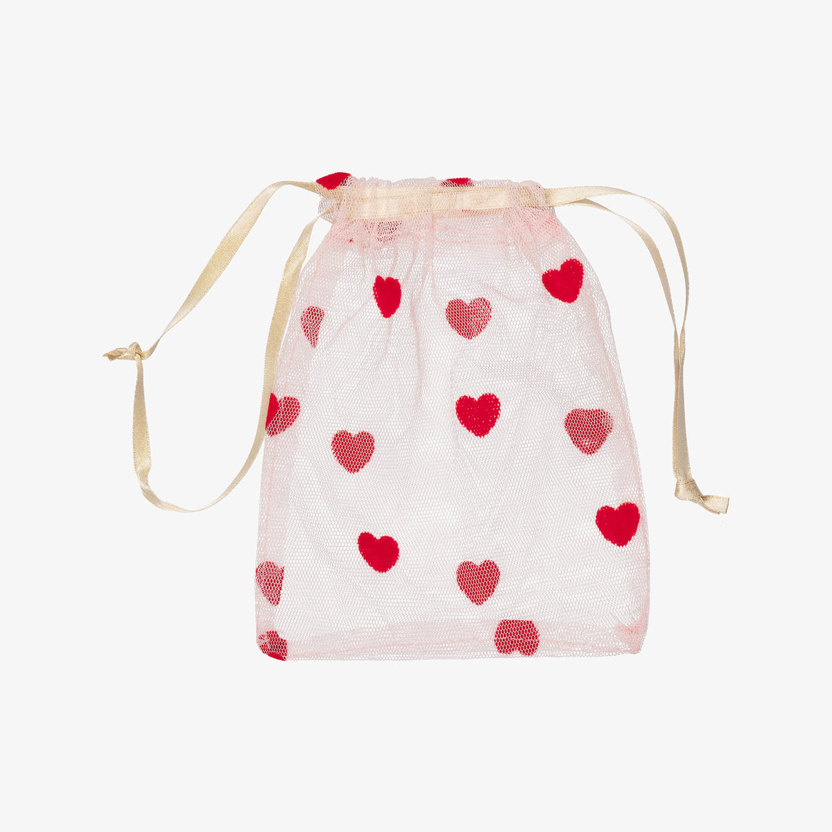 Bolsa Acessórios Cabelo | Heart | Pink Multi