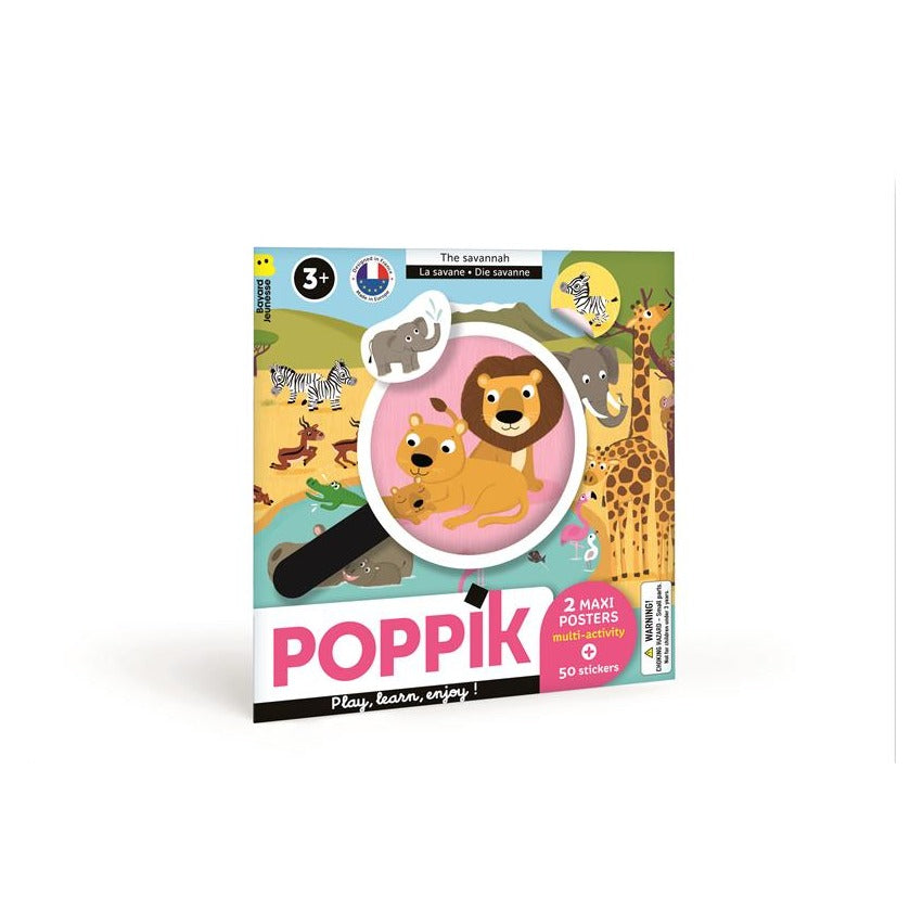 Playing Poster | Savannah | Poppik
