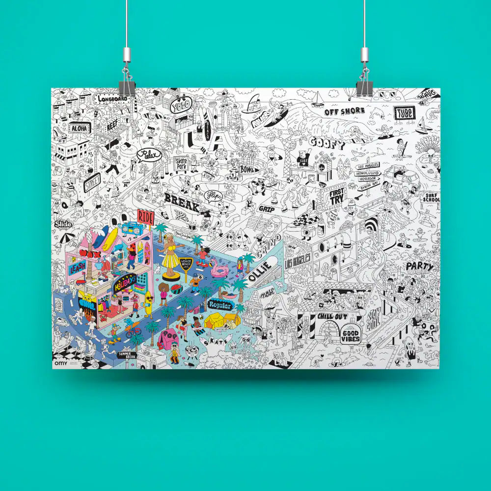 Giant Poster | Surf Skate