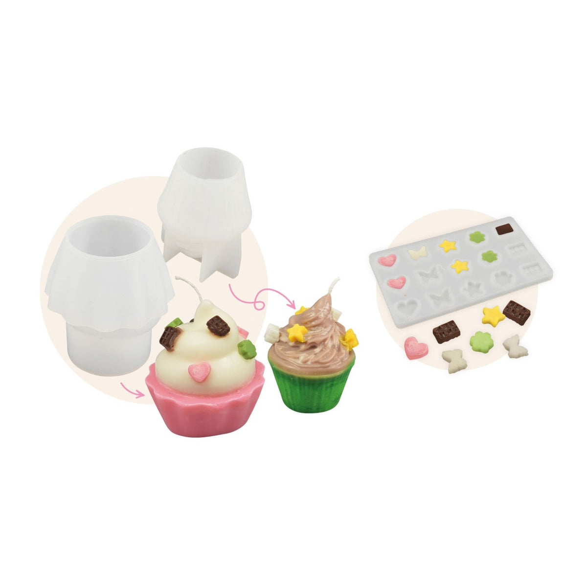 Estúdio Profissional Velas Cupcake Buki - imagem 5