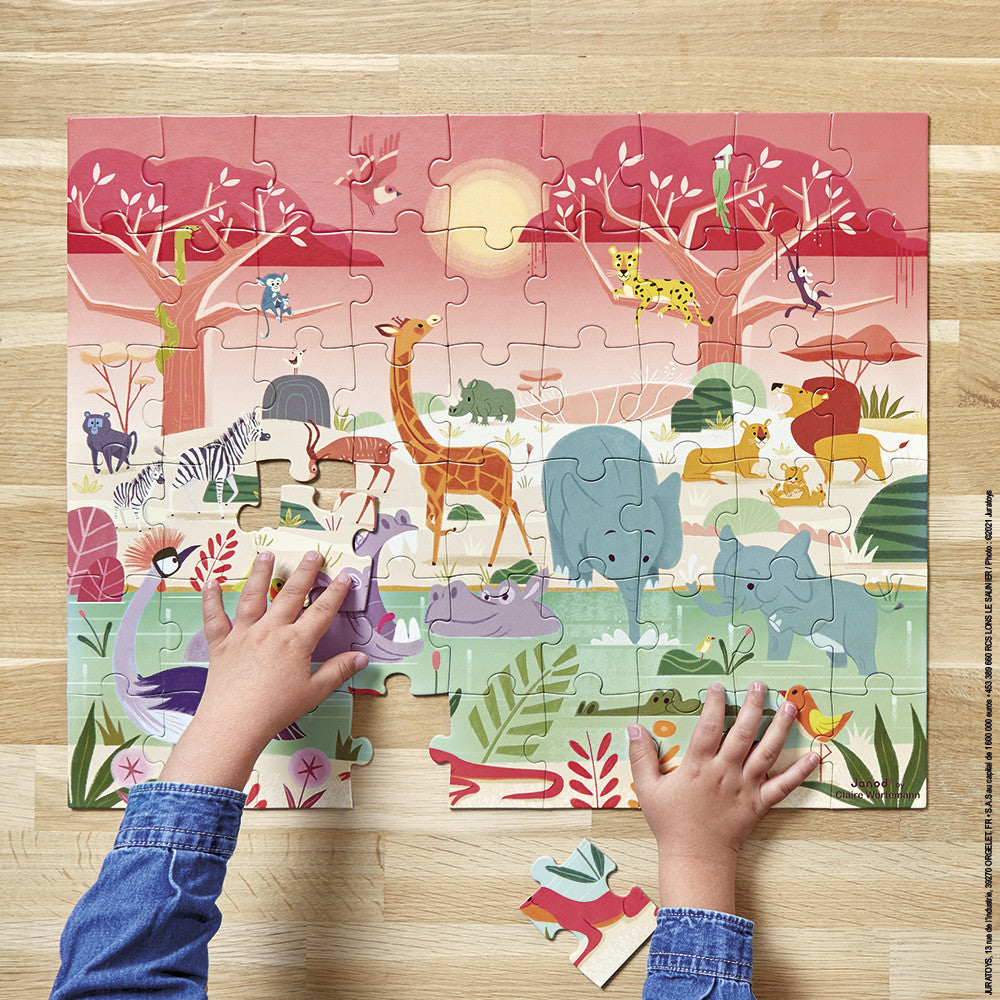 Puzzle | Reserva dos Animais | 54 Peças