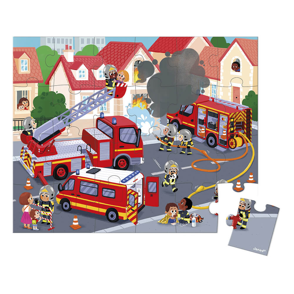 Puzzle | Bombeiros | 24 Peças