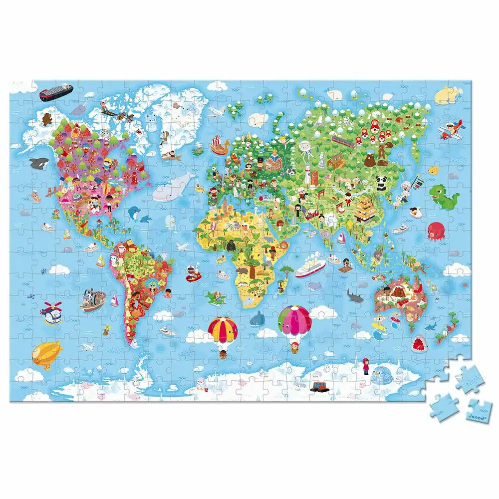 Puzzle Gigante | Mundo | 300 Peças