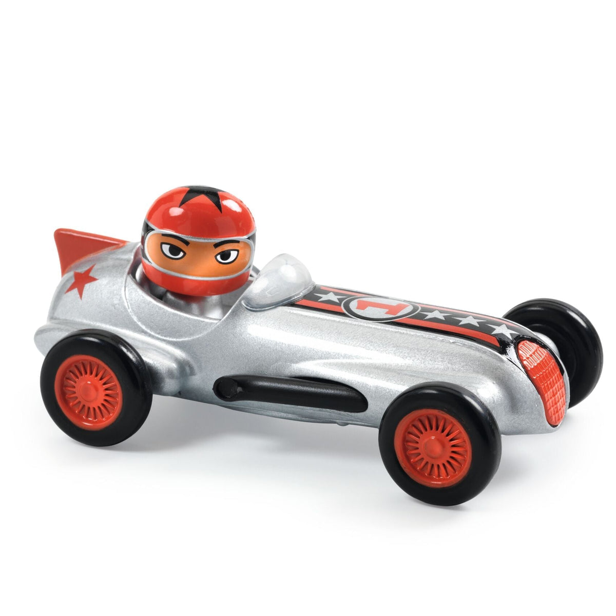 Carrinho Silver Super Speed Crazy Motors Djeco