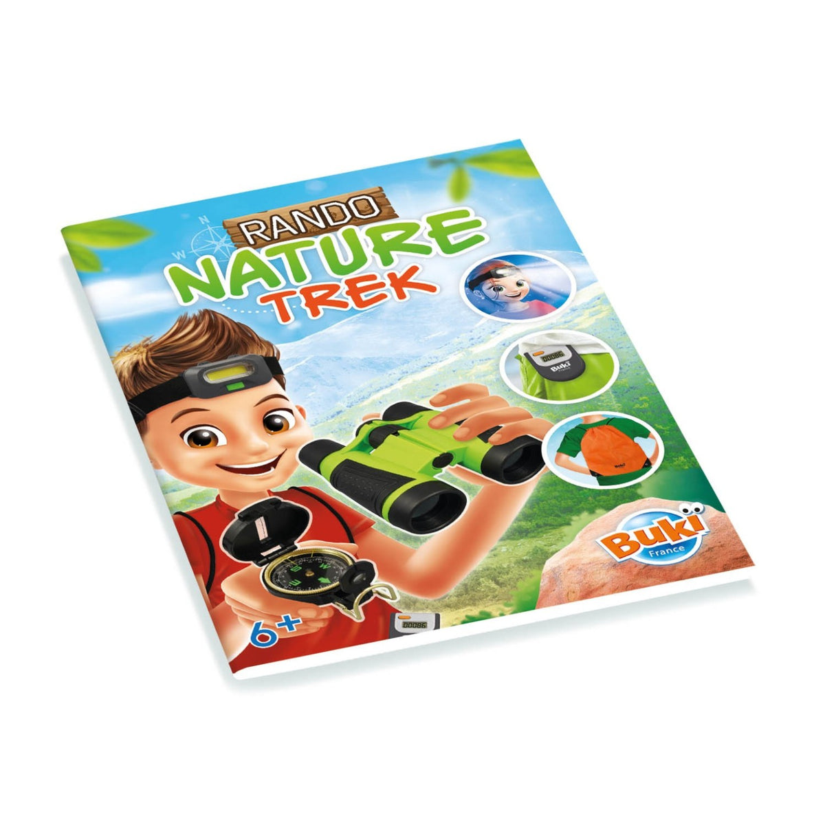 Kit Aventura na Natureza Binóculos e Bússola Buki - imagem 3