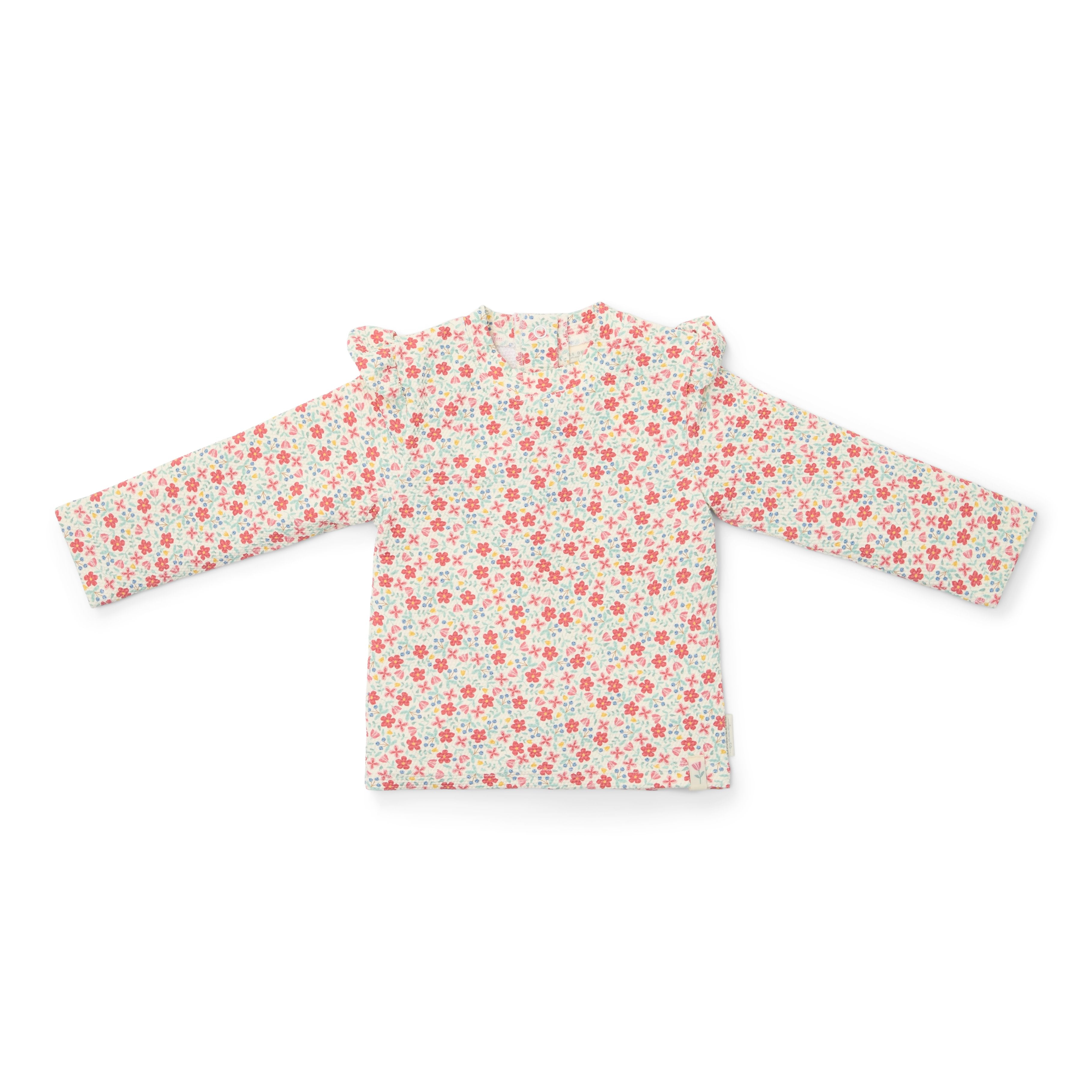 T-Shirt de Praia | Manga Comprida | Sunny Flowers