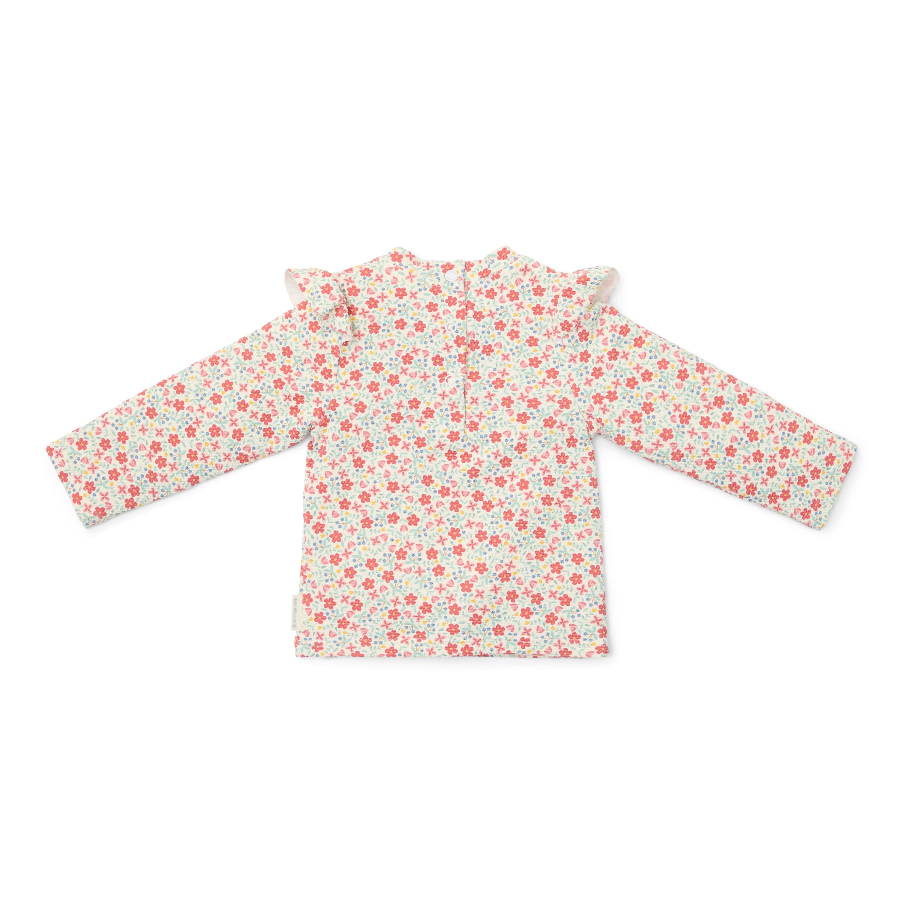 T-Shirt de Praia | Manga Comprida | Sunny Flowers