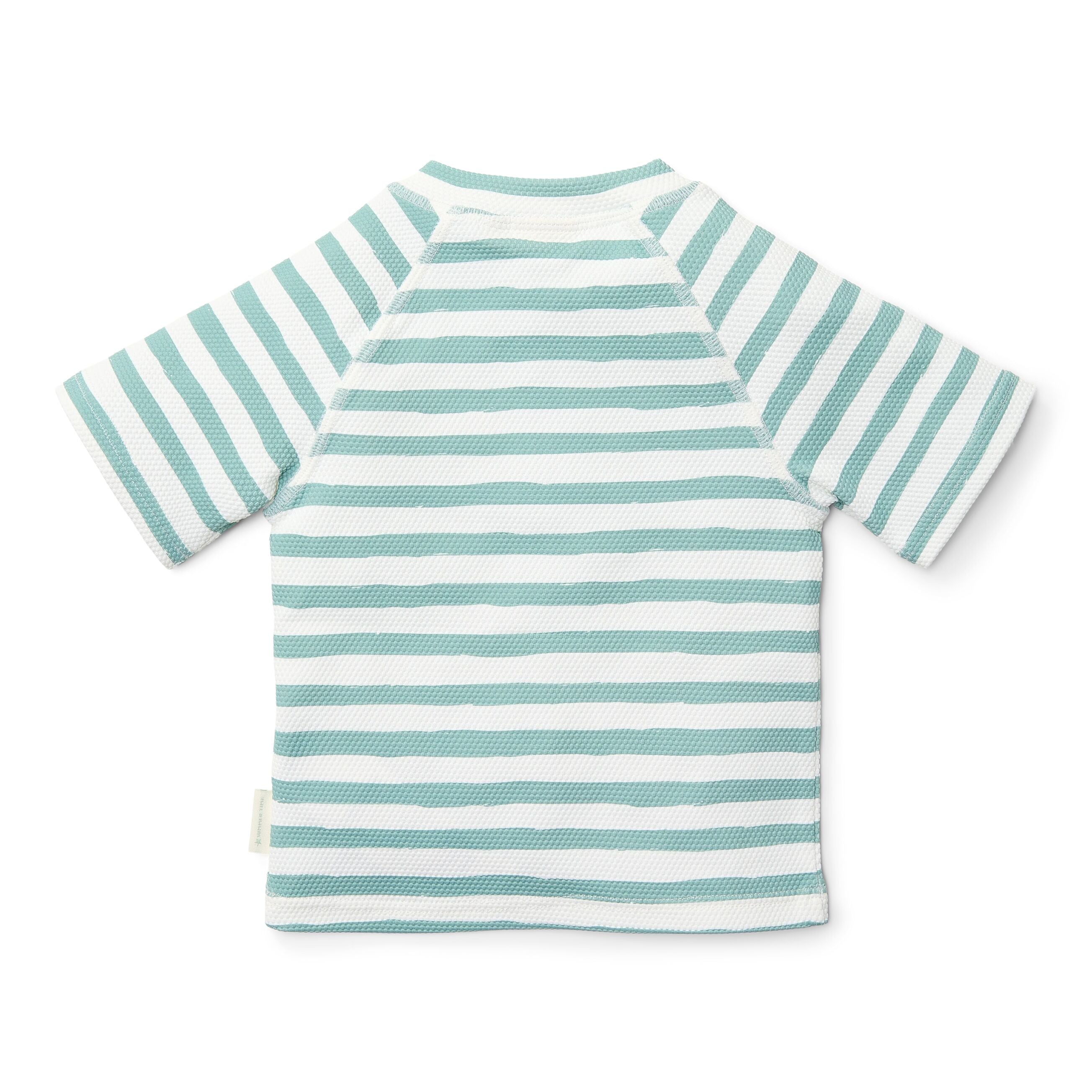 T-Shirt de Praia | Manga Curta | Stripes Surf Blue