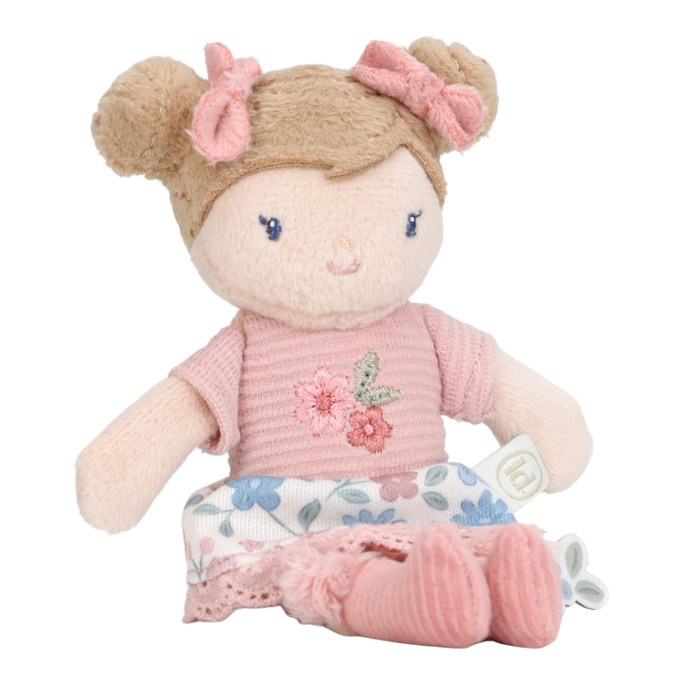 Boneca de Pano | Rosa | 10 cm