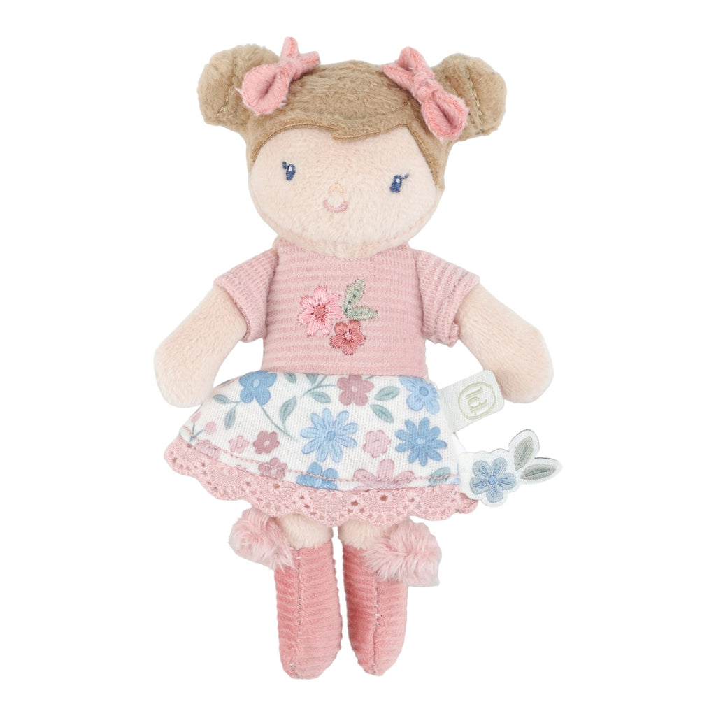 Boneca de Pano | Rosa | 10 cm