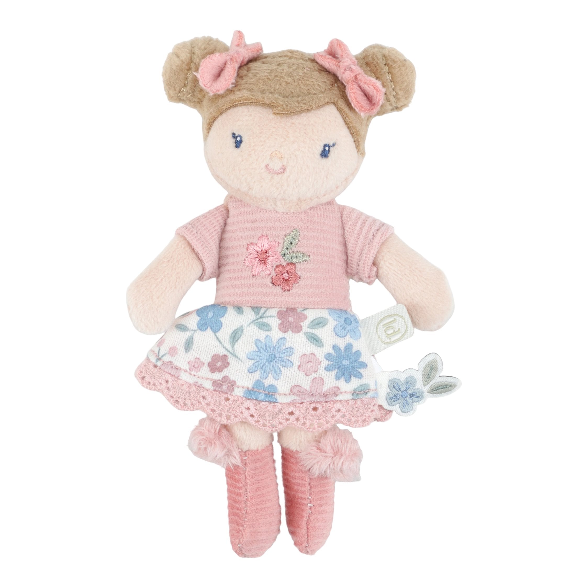 Boneca de Pano | Rosa | 10 cm