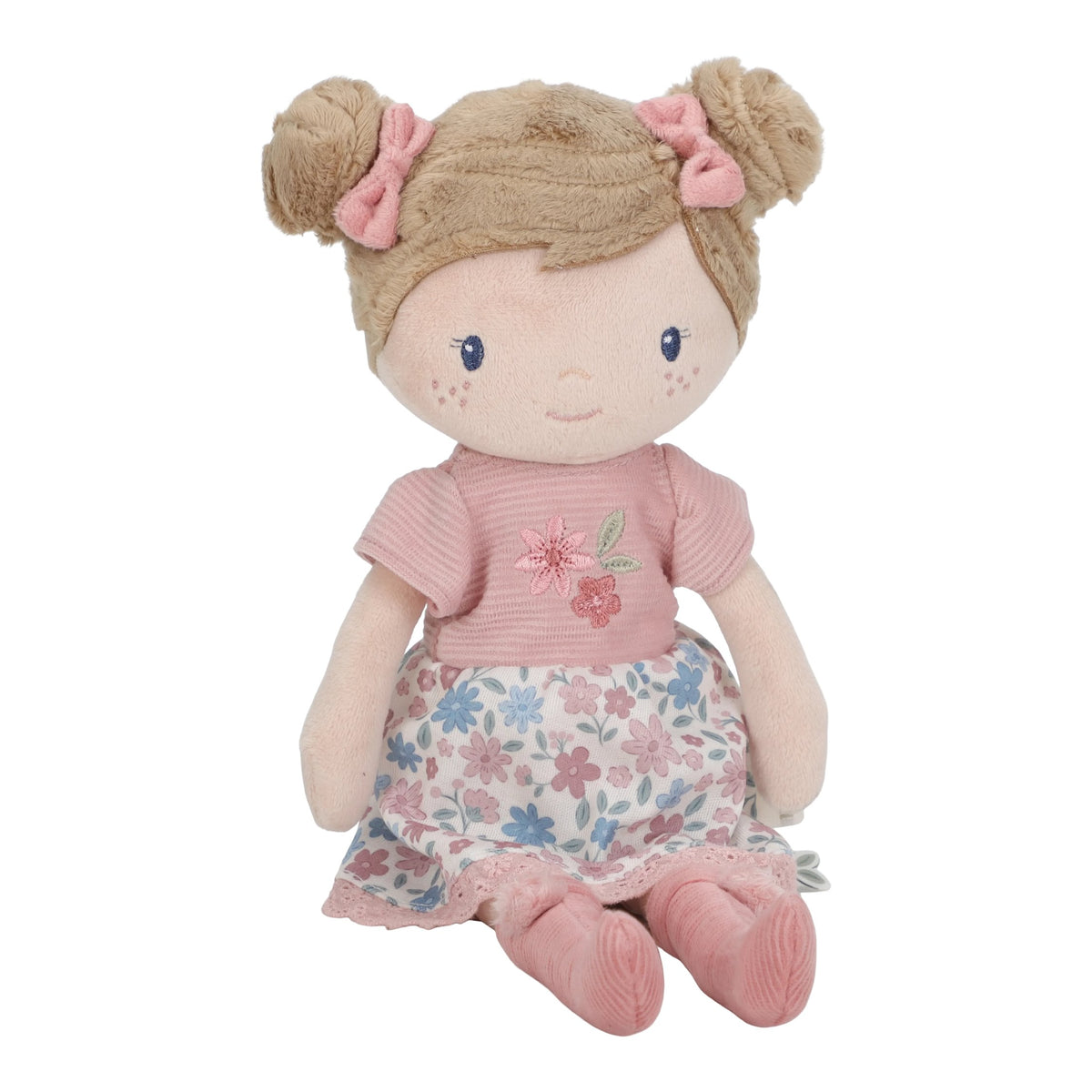 Boneca de pano | Rosa | 35 cm