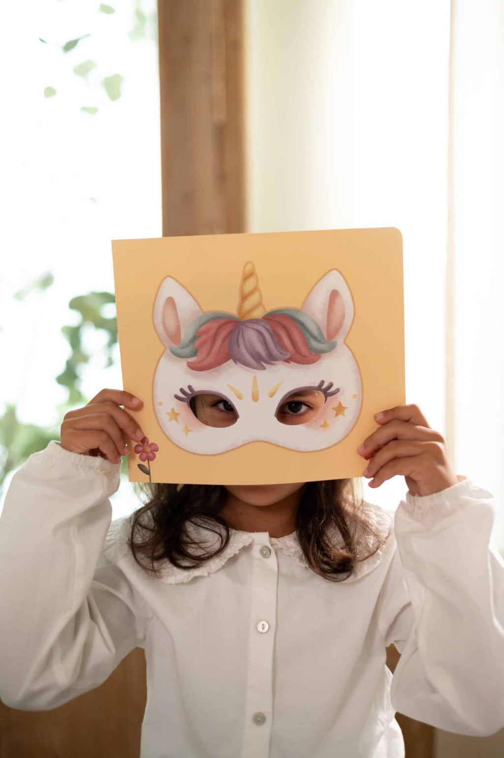 Livro de Recorte com Tesoura | Máscaras | Rosa & Friends