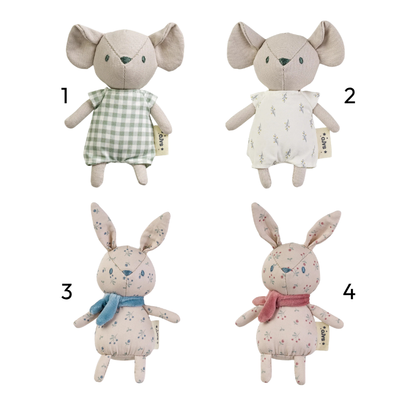 Peluche com chocalho  | Pocket Friends