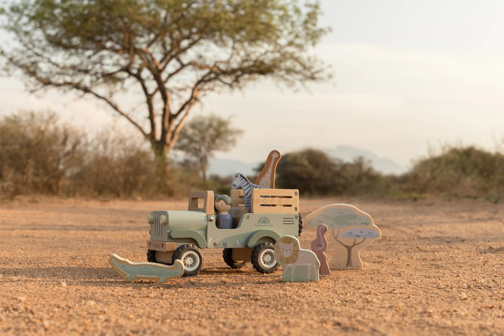 Caixa de Formas Carro Safari - em cenário