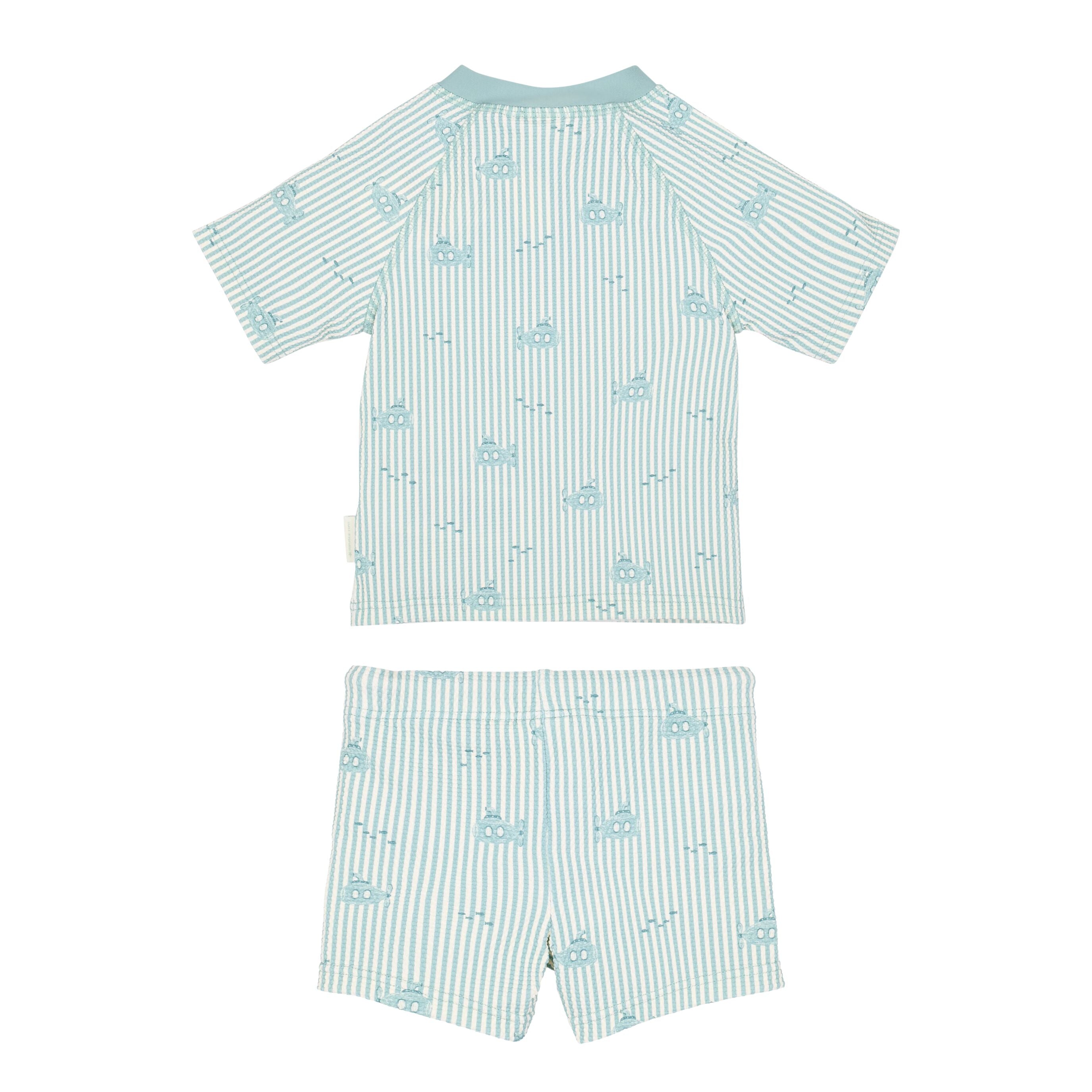 Conjunto de Banho | Camisola de Manga Curta com Calções | Ocean Adventure