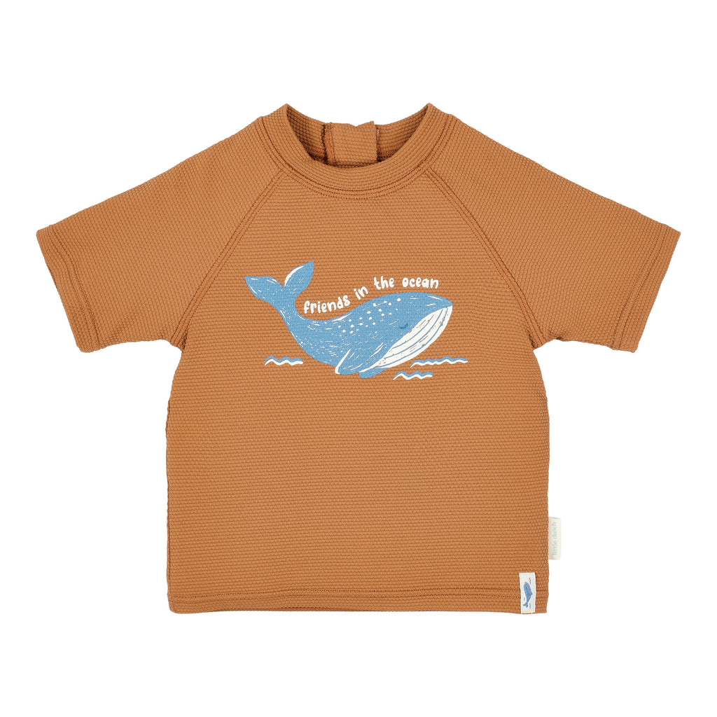 Camisola de Banho | Manga Curta | Sunny Brown