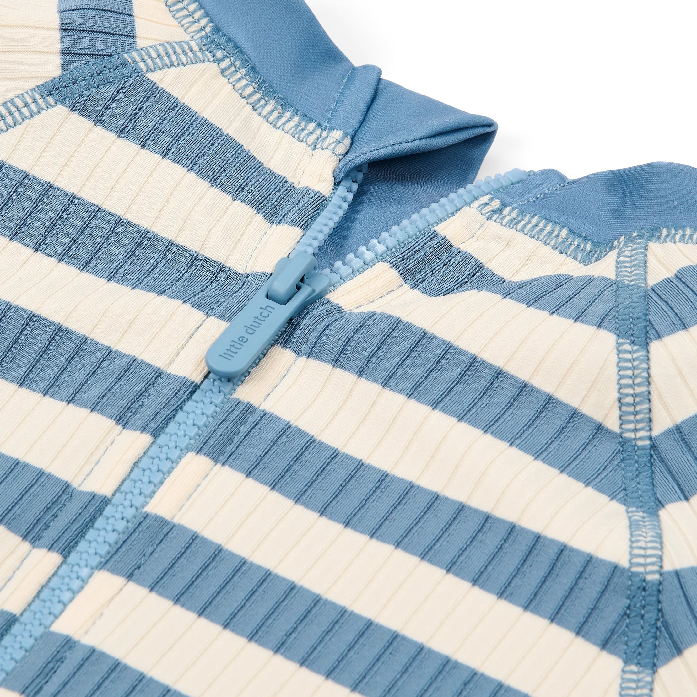 Fato de Banho | Manga Curta | Ocean Blue Stripes