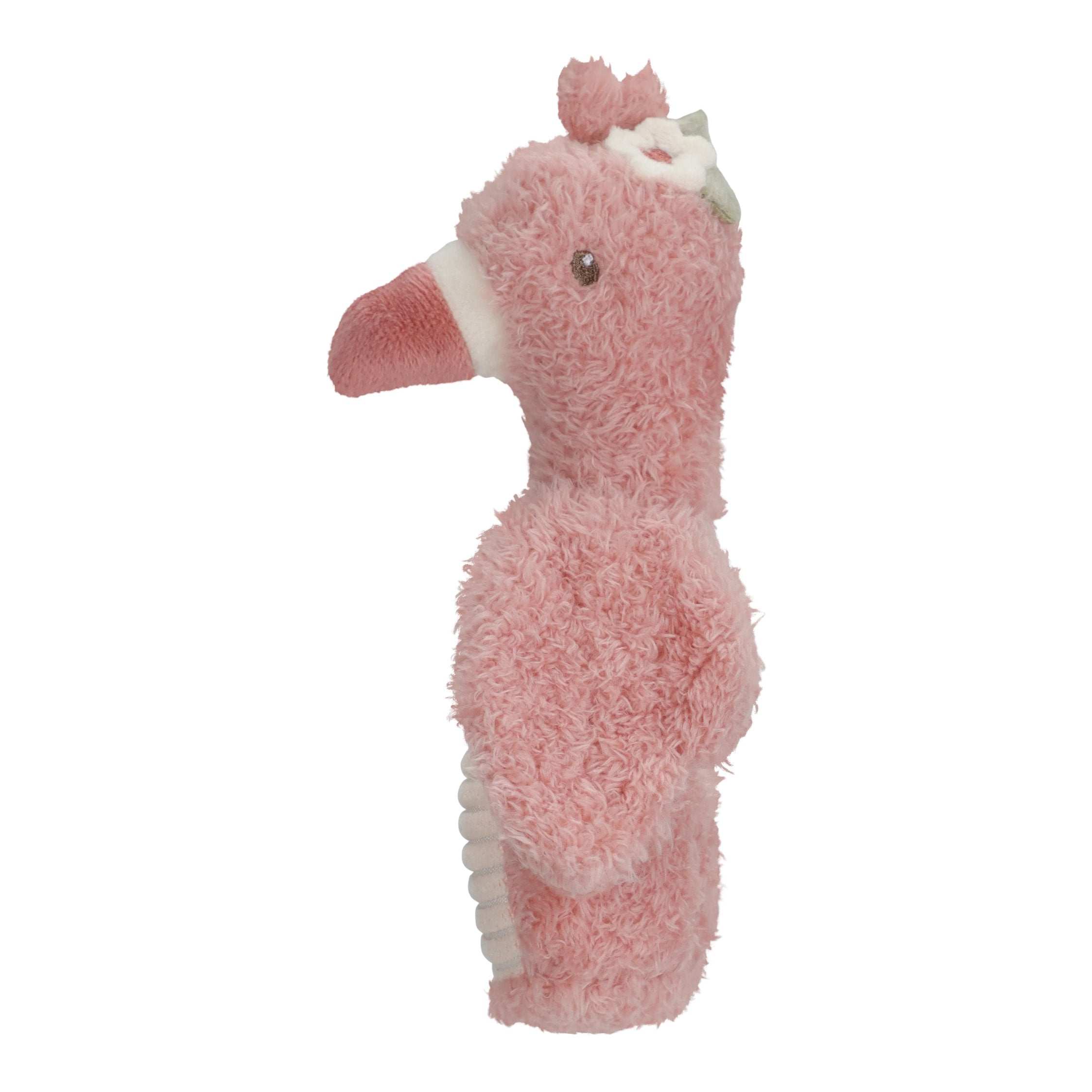 Brinquedo com Som e Roca Flamingo | Rosa | Safari Friends