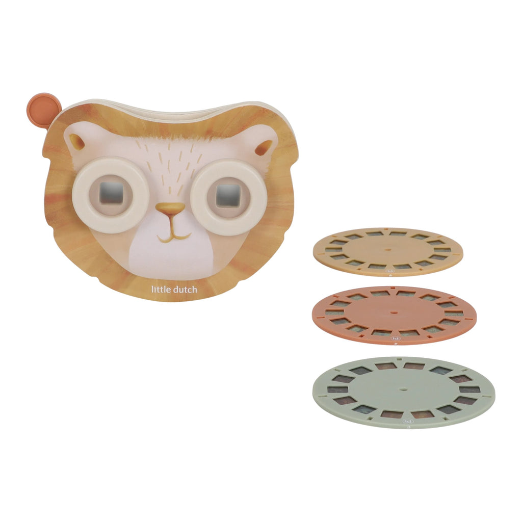 Projetor de Histórias | Bege | Safari Friends | Little Dutch