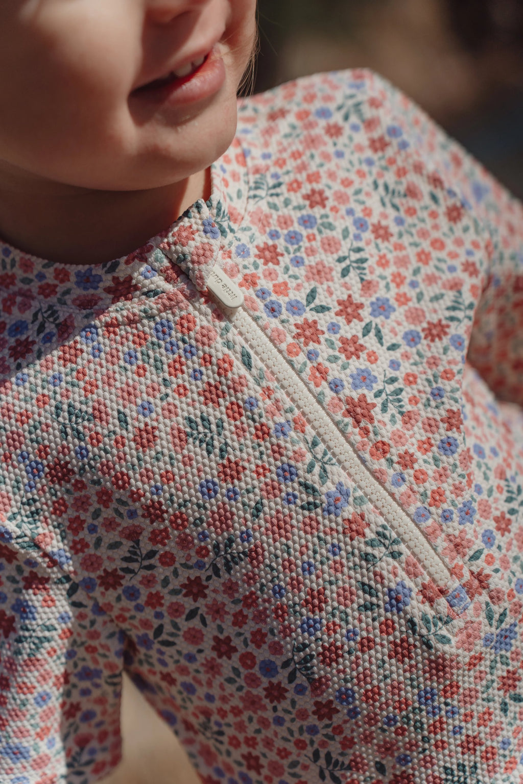 Camisola de Banho | Manga Curta | Dreamy Flowerfield