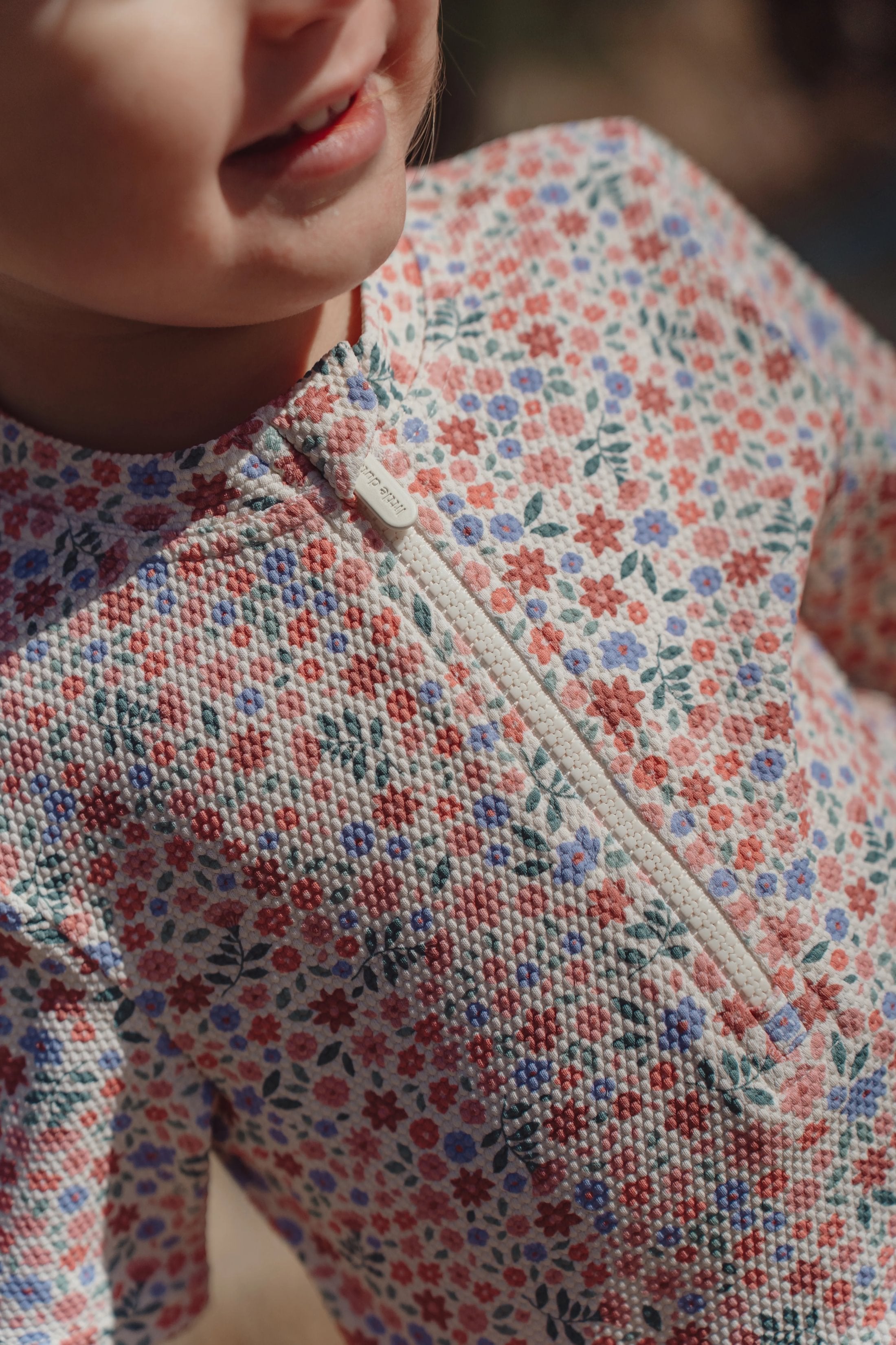 Camisola de Banho | Manga Curta | Dreamy Flowerfield