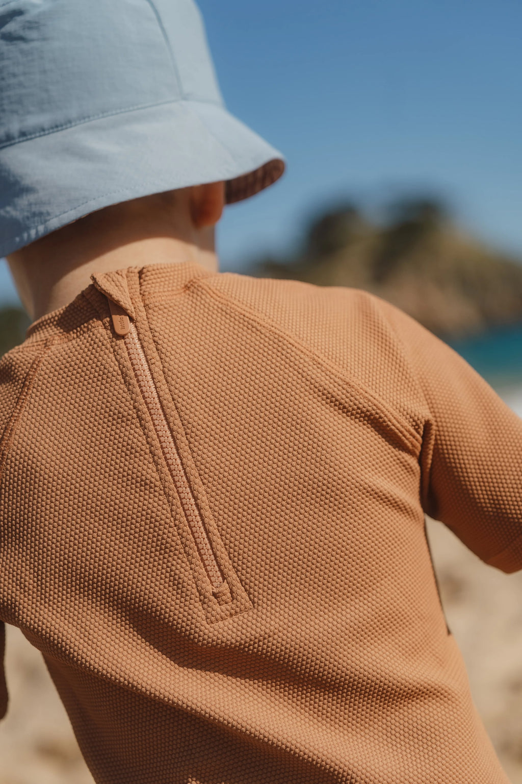 Camisola de Banho | Manga Curta | Sunny Brown