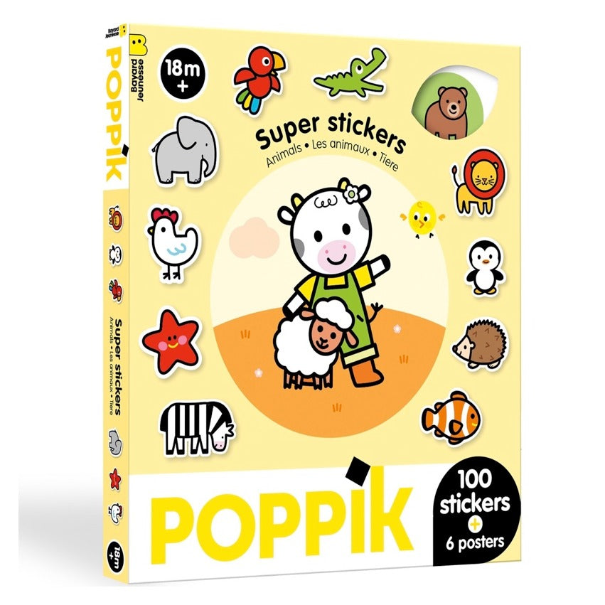 Super Stickers | Animals | Poppik