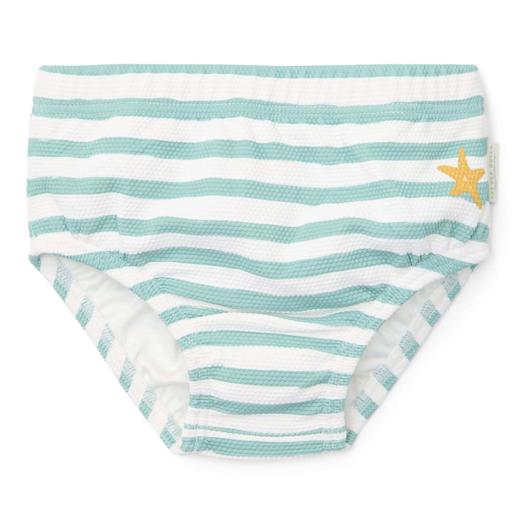Fralda de Natação | Stripes Surf Blue