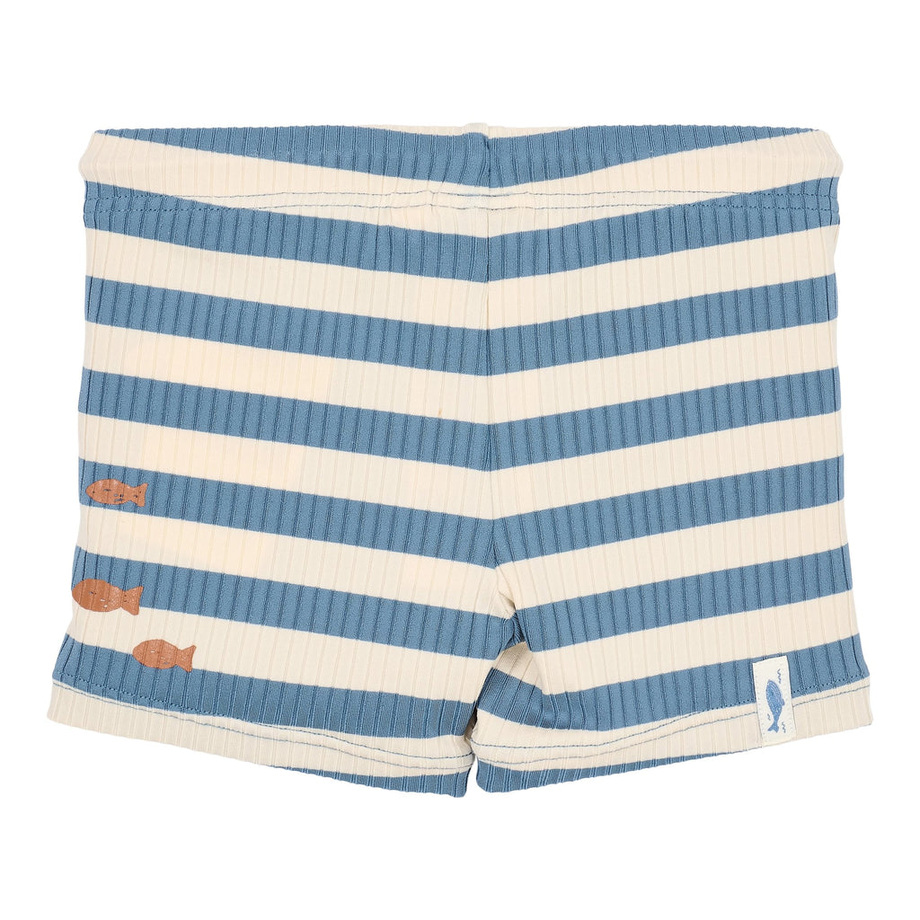 Calções de Banho | Ocean Blue Stripes