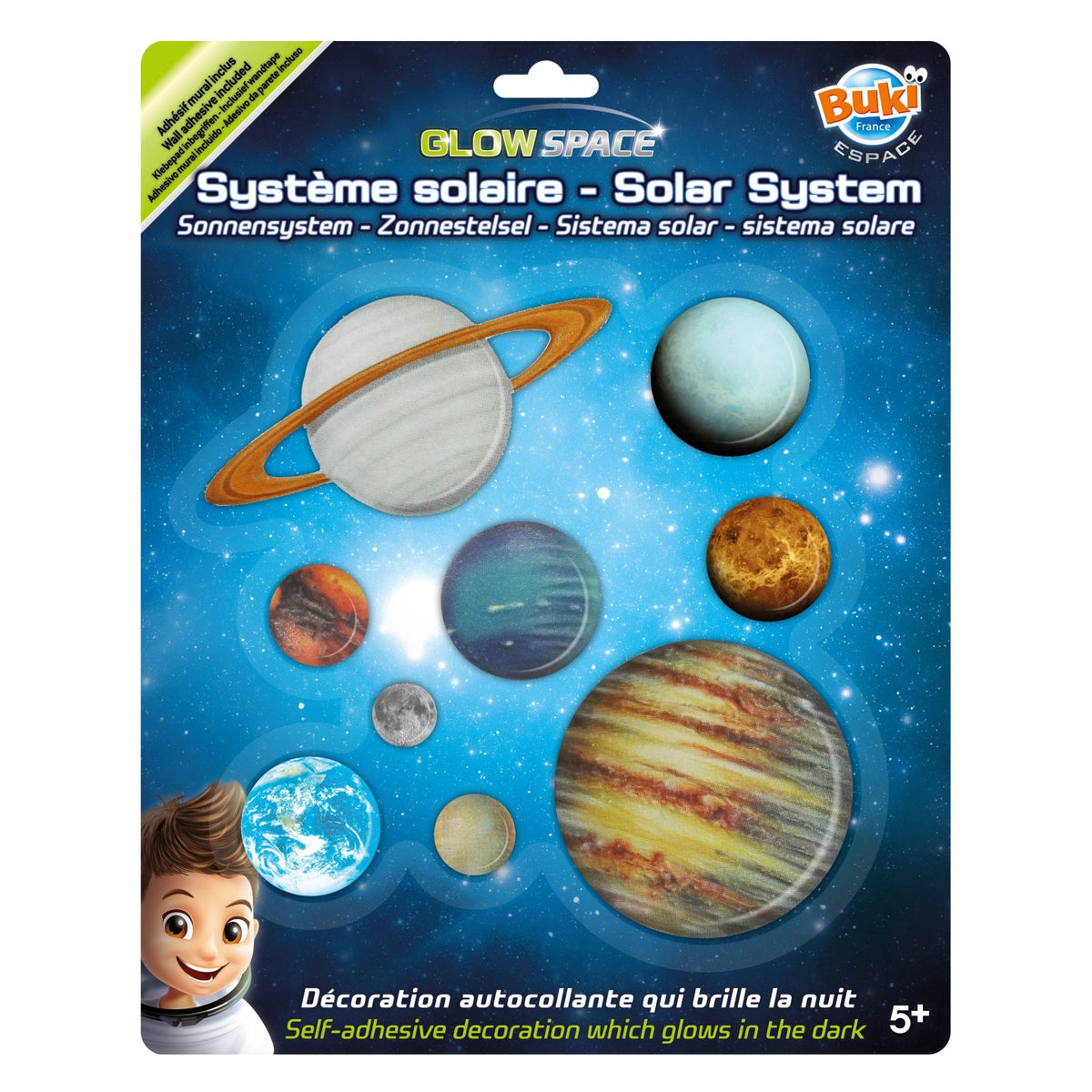 Autocolantes Sistema Solar Brilha no escuro Buki